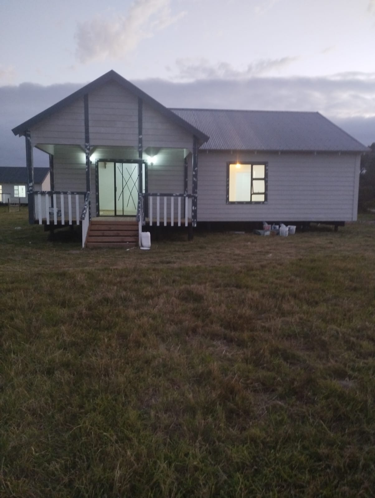 Nutec wendy house studio Durban Eastern Cape grey cladding