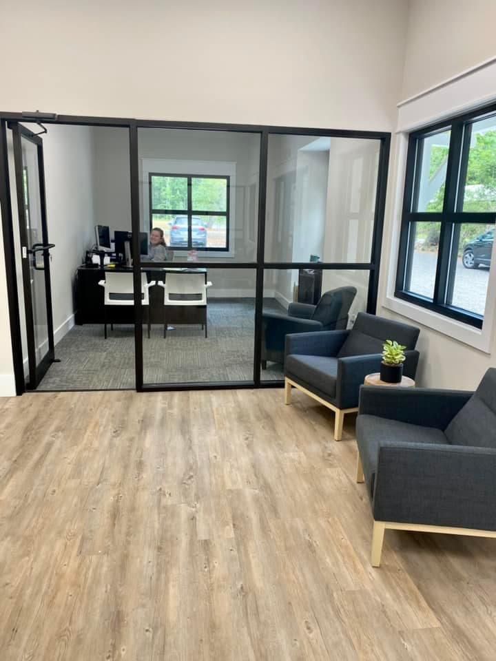 Office fit-out reception counter Pretoria