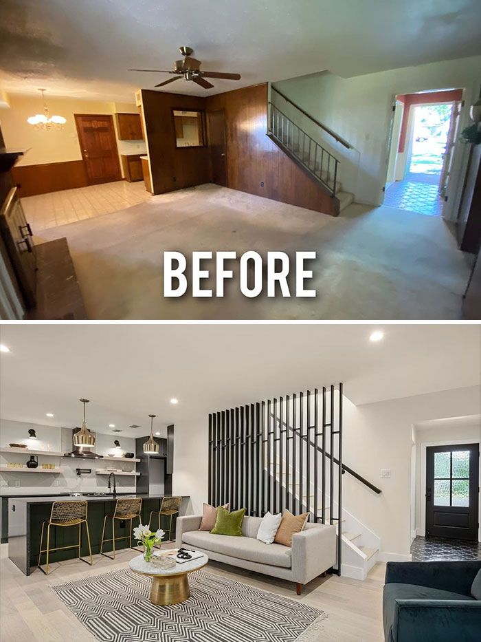 Building extension before and after renovation - Scotch Score Holdings
