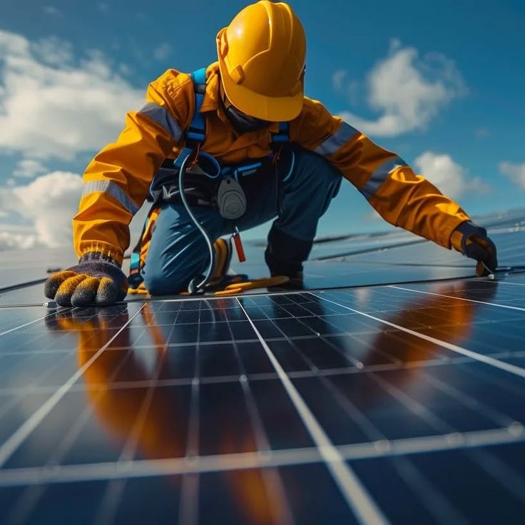 Solar panel installation rooftop Rustenburg